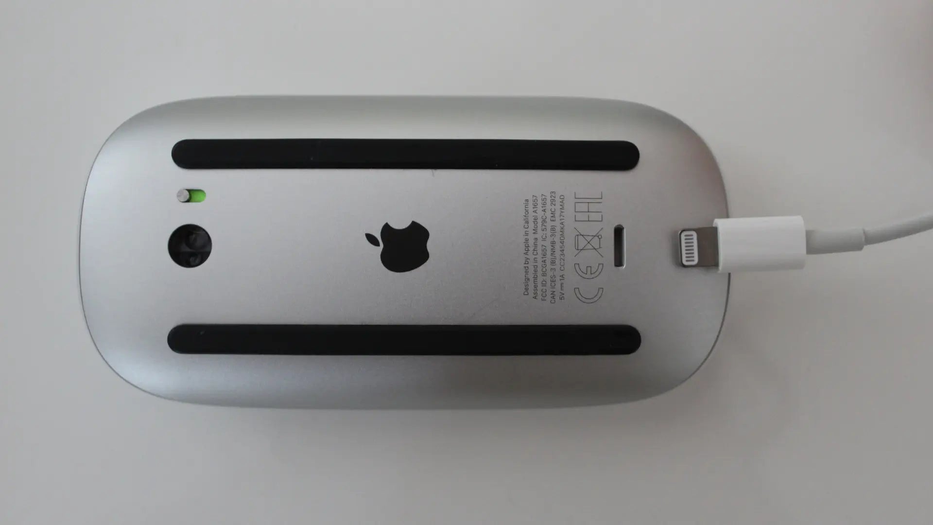 magic mouse charging port