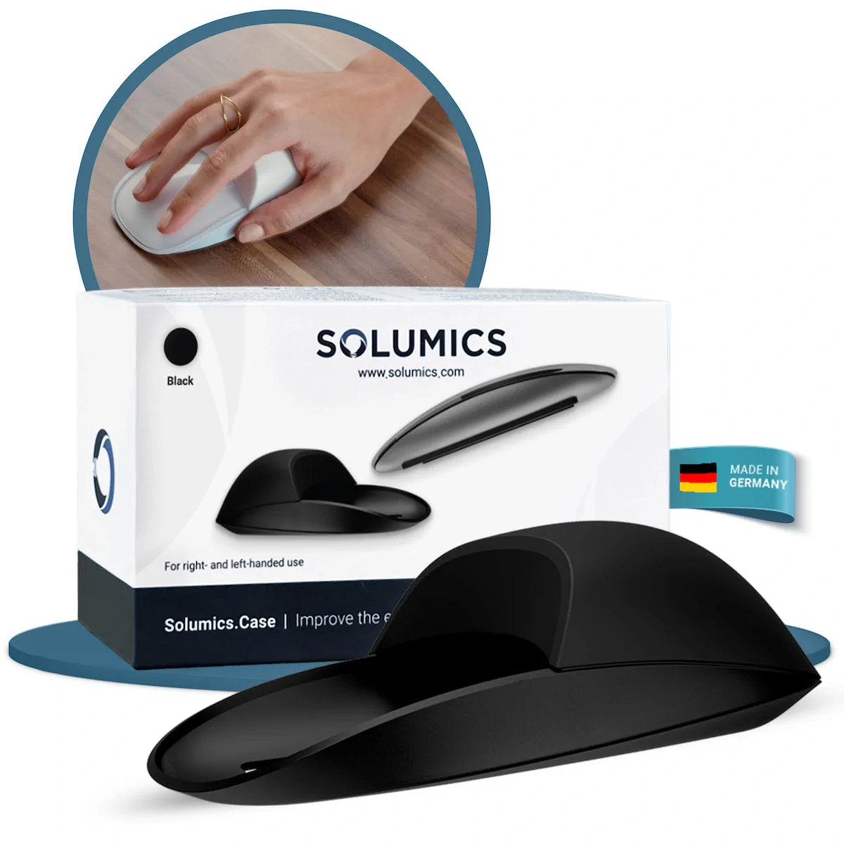 Solumics.Case - The ergonomic Magic Mouse Case