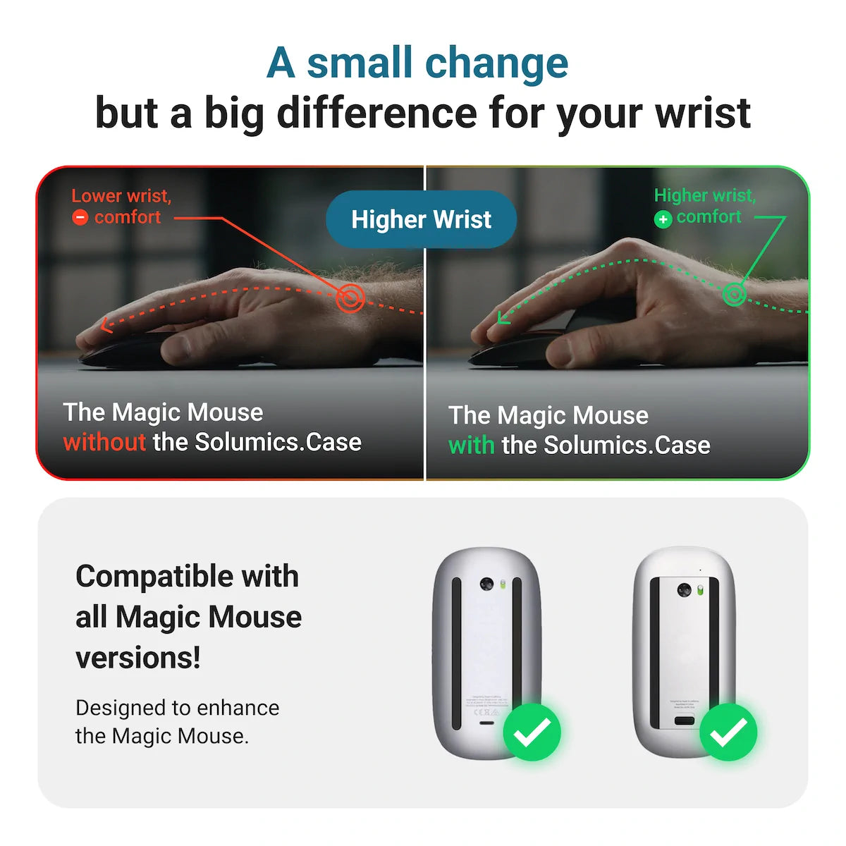 Solumics.Case - The ergonomic Magic Mouse Case