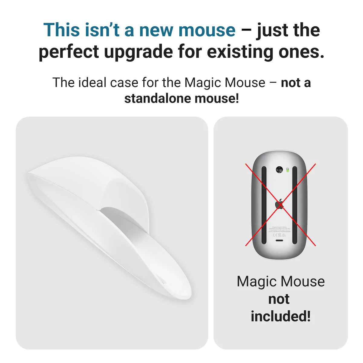 Solumics.Case - The ergonomic Magic Mouse Case